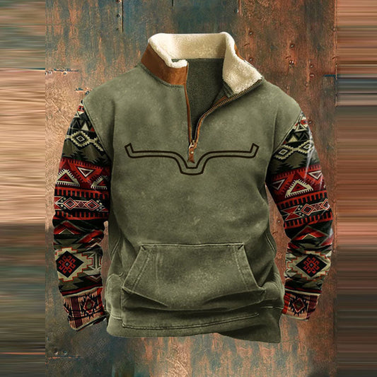 Fred - Warm sweater with zipper